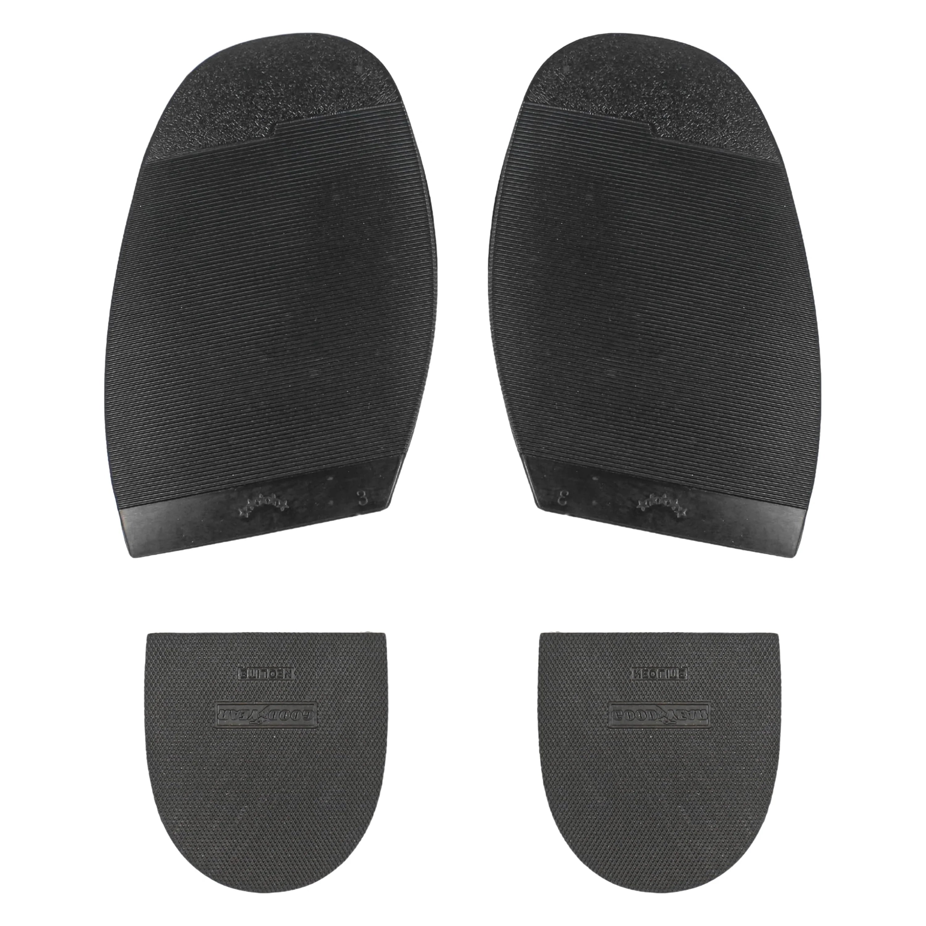 Vibram Men’s Rubber Heel Top Lifts – Shoe Repair, 1/4” Thick, Size 15 (1 Pair), Made In Italy