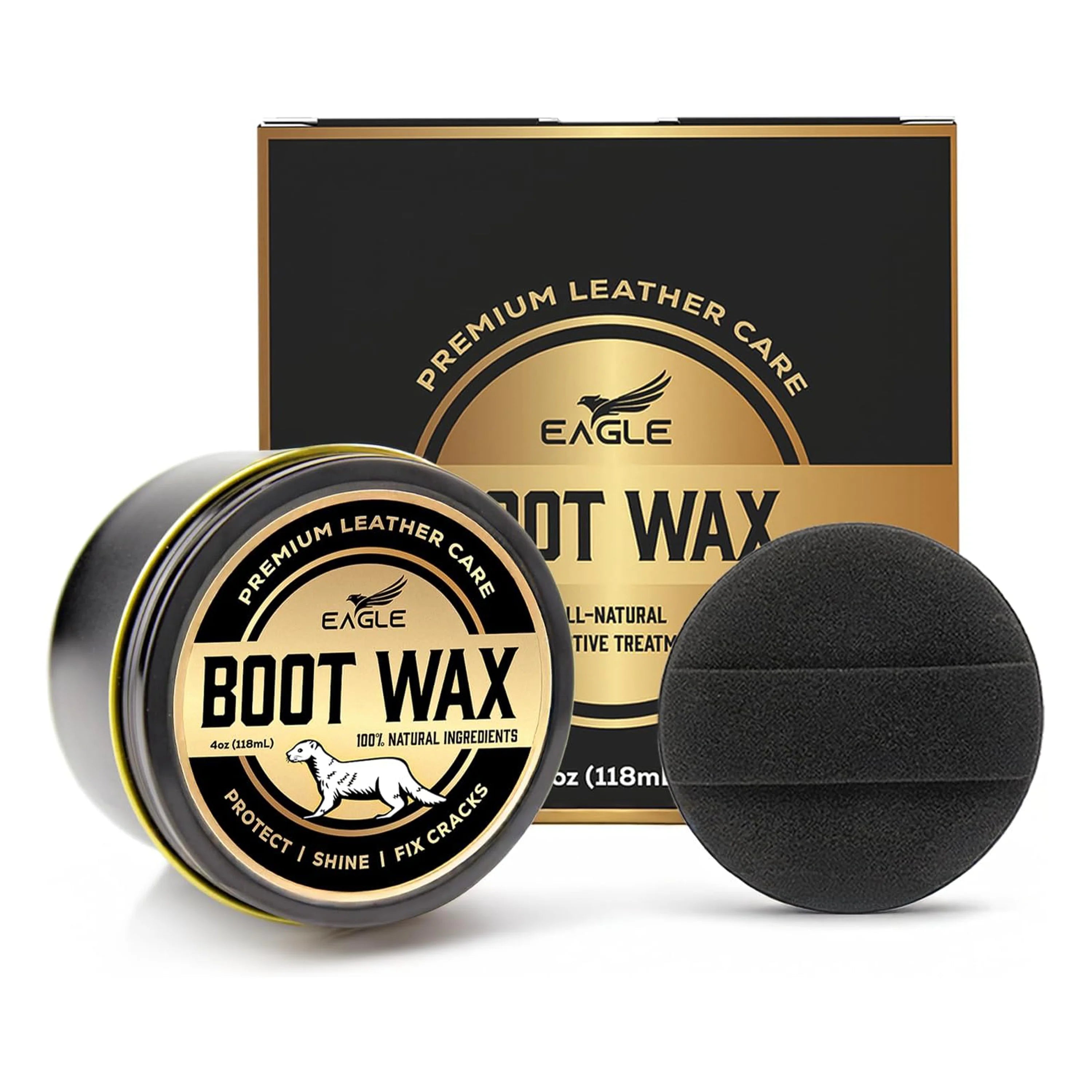 Boots Waterproofing Wax Eagle Boot Wax All-Natural Beeswax