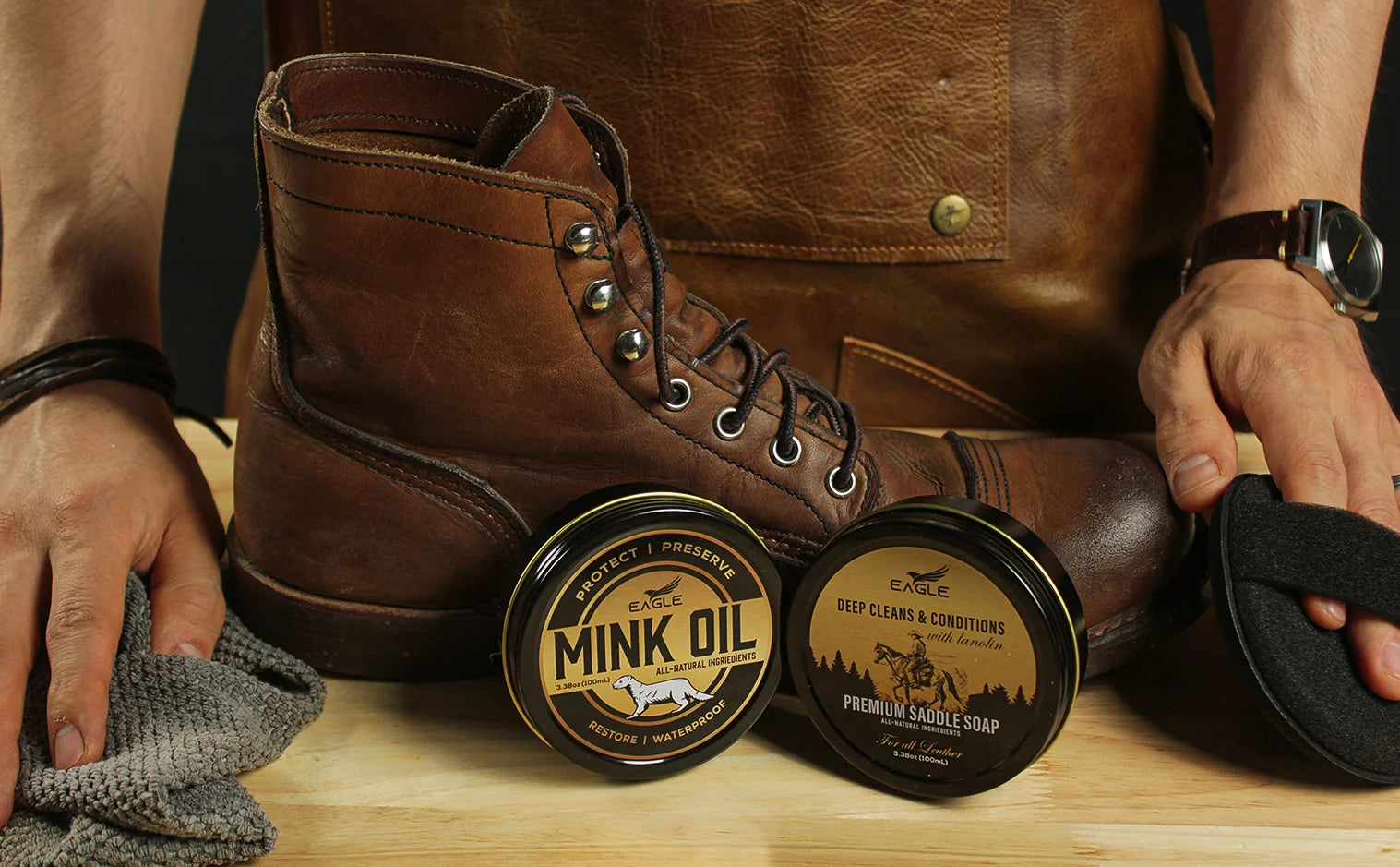 3 Different Ways to Revive and Protect Leather with Eagle’s Mink Oil