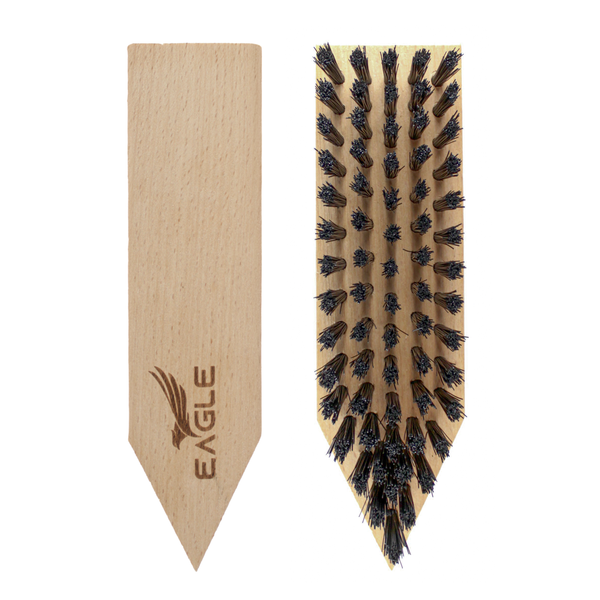 Eagle Boot Brush Scraper- Heavy Duty Boot Cleaning Brush, Boot Scrubber, and Shoe Brush for Dirt