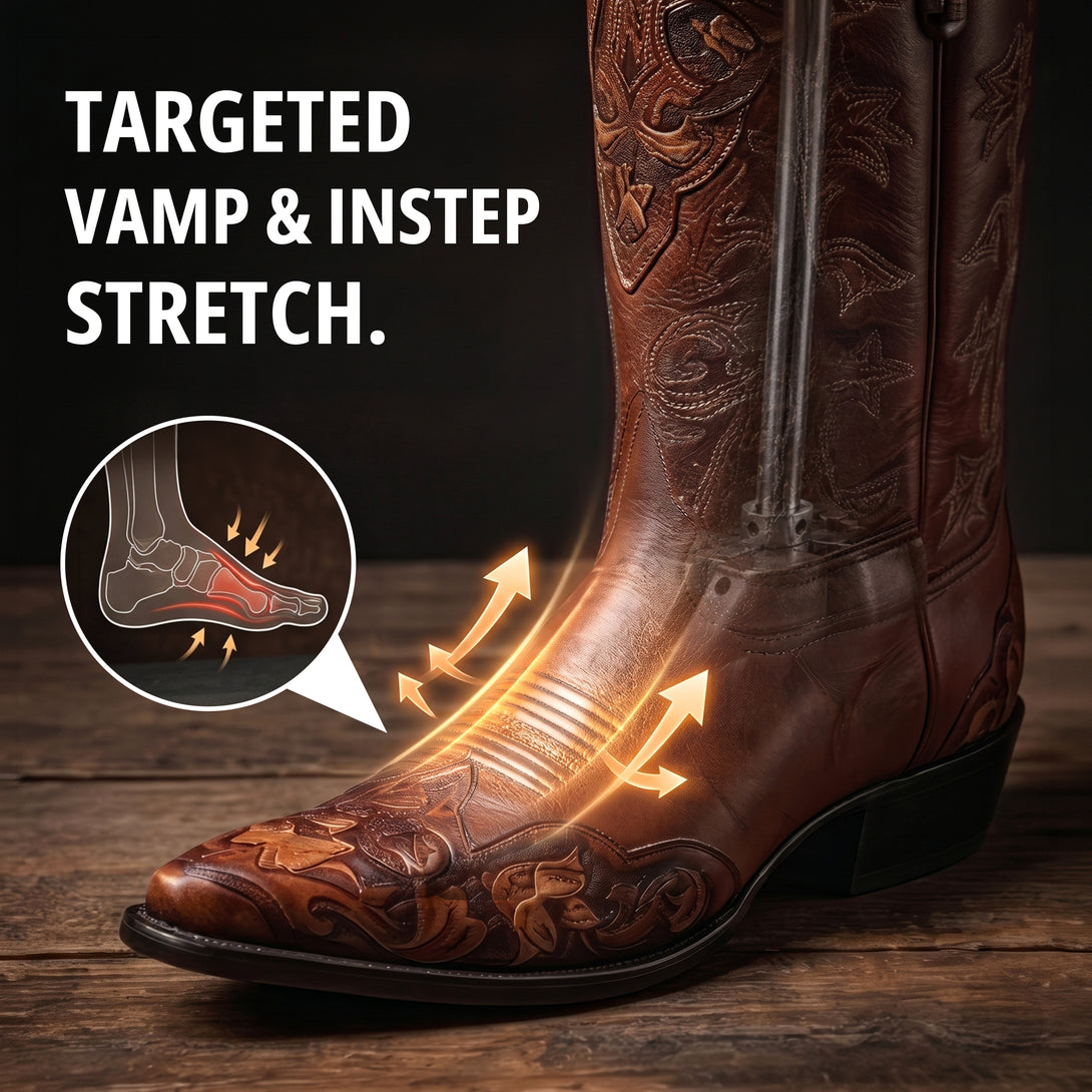 Leather Hero Metal Boot Instep Stretcher and Vamp Raiser - Shoe Stretc ...