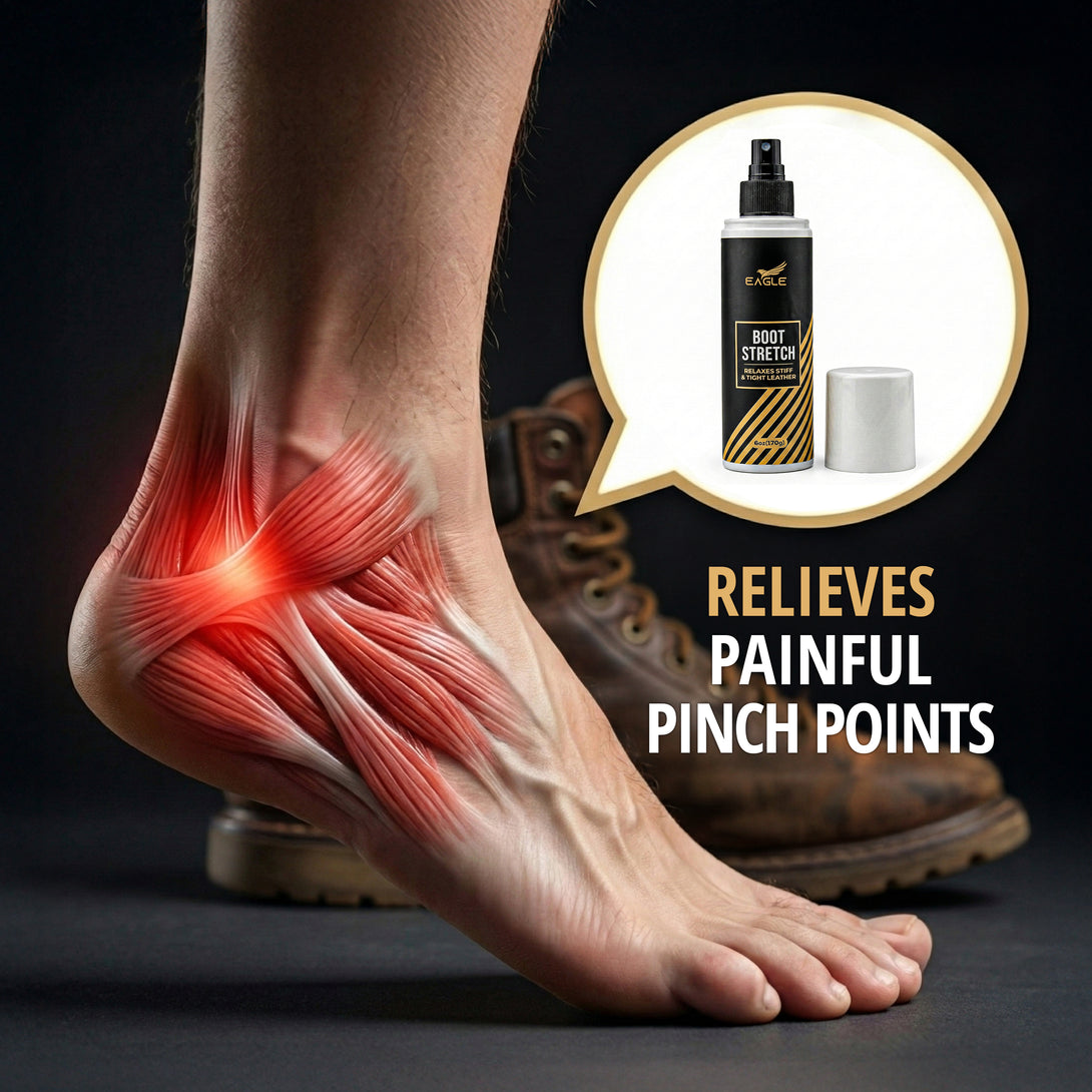 Eagle Boot Stretcher Spray(6oz) - Leather Softener for Shoes & Boots ...