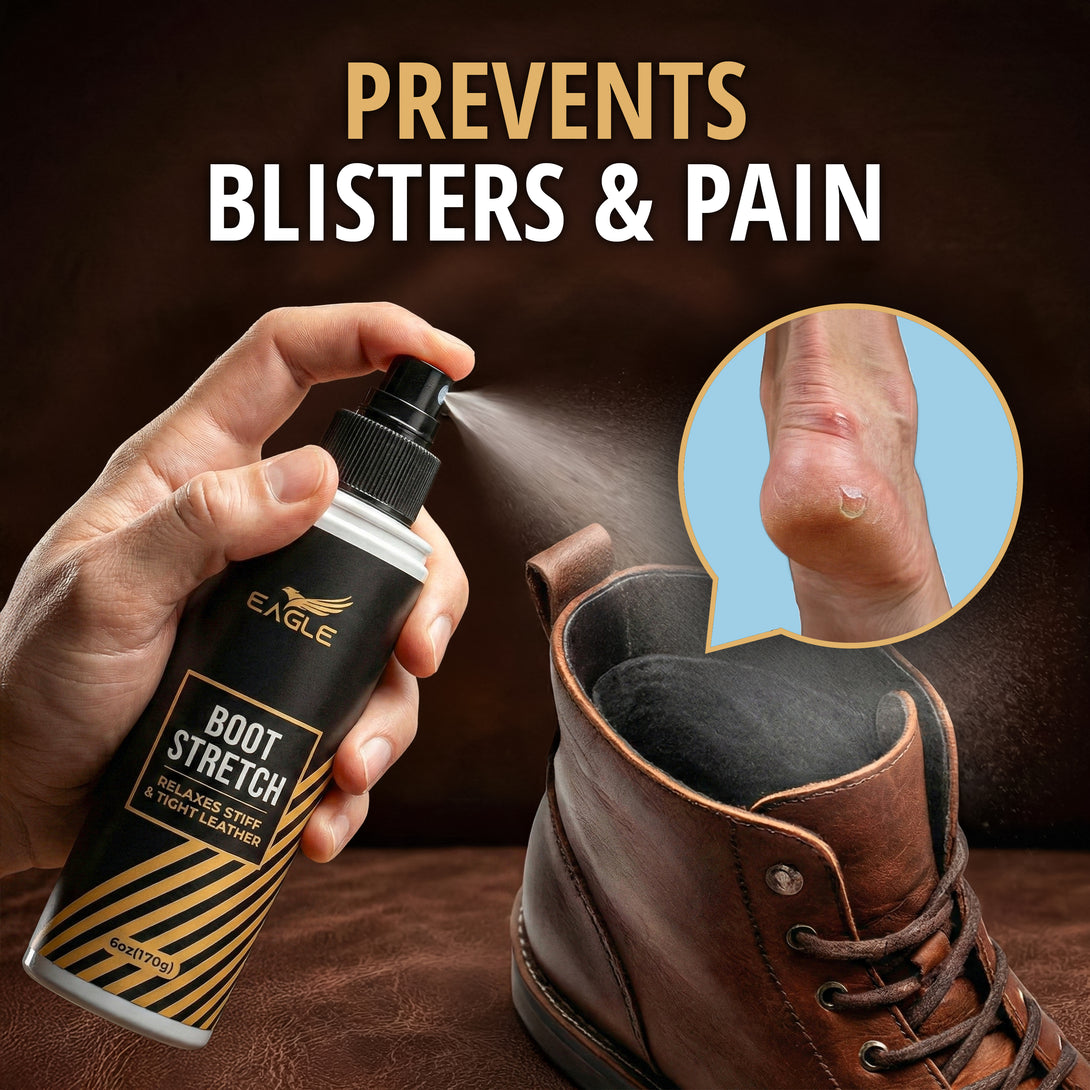 Eagle Boot Stretcher Spray(6oz) - Leather Softener for Shoes & Boots ...