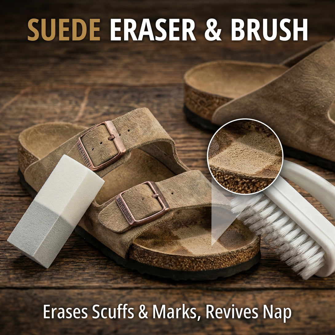 Eagle Sandal & Clog Care Kit – Compatible with Birkenstock – Suede Cle ...