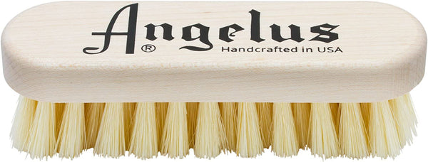 Light Gray Angelus Premium Hog Hair Sneaker Cleaning Brush