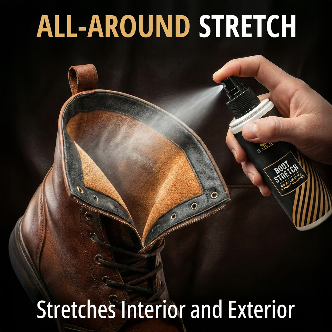 Eagle Boot Stretcher Spray(6oz) - Leather Softener for Shoes & Boots ...