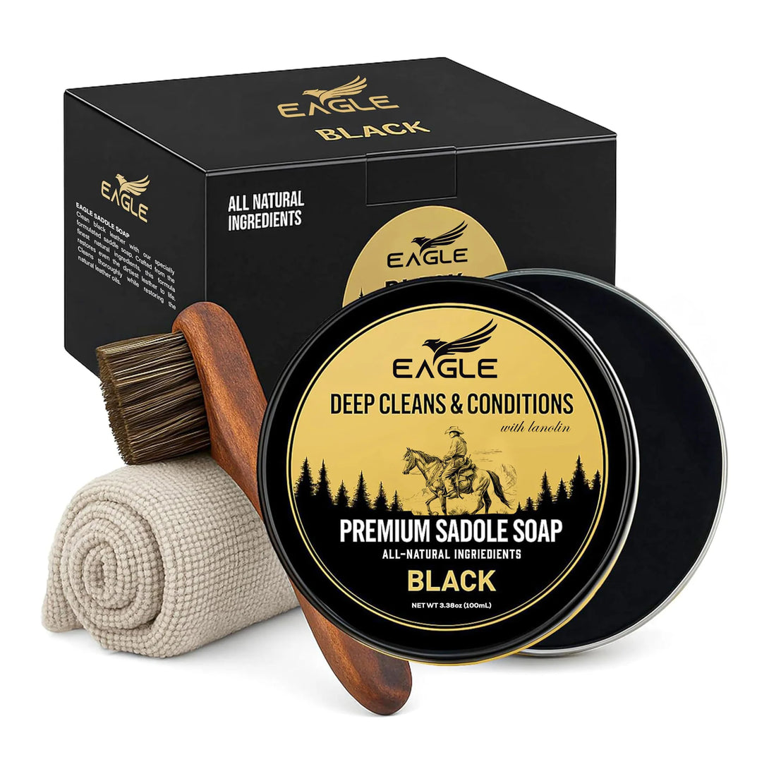 Leather Saddle Soap - Angelus - For Cleaning & Renovating Fine leather 85g Leather Saddle Soap - Angelus - For Cleaning & Renovating Fine leather 85g