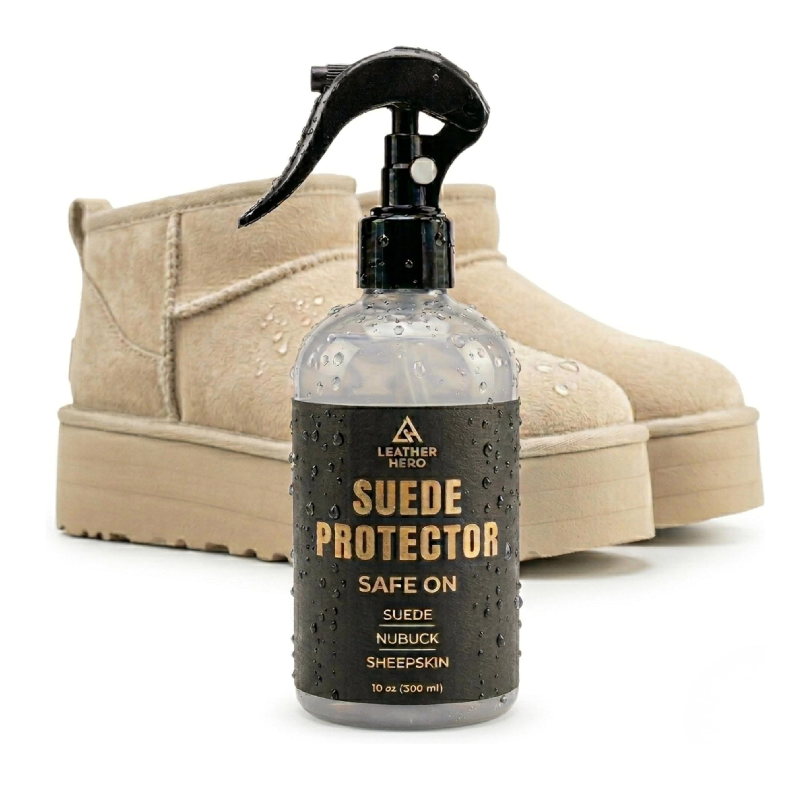 Leather Hero Suede Protector Compatible with Ugg Boots (10oz) - Waterp ...