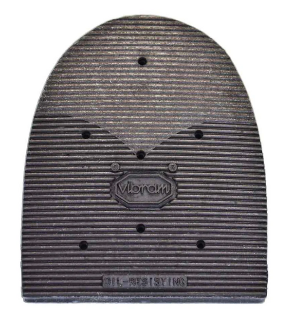 Vibram 438 Cowboy Heel - Durable Rubber Heel for Boot Repair & Bootmaking