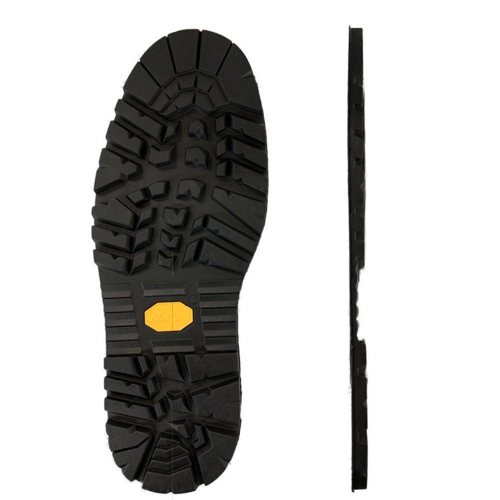 Black Vibram Sierra 1276 Full Sole Boot Replacement - Pair