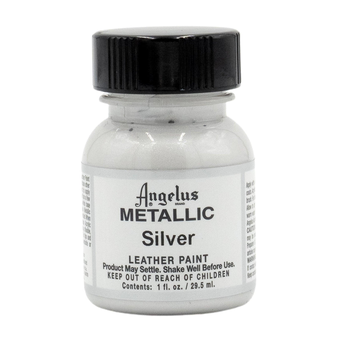 Light Gray Angelus Metallic Paint for Leather Acrylic
