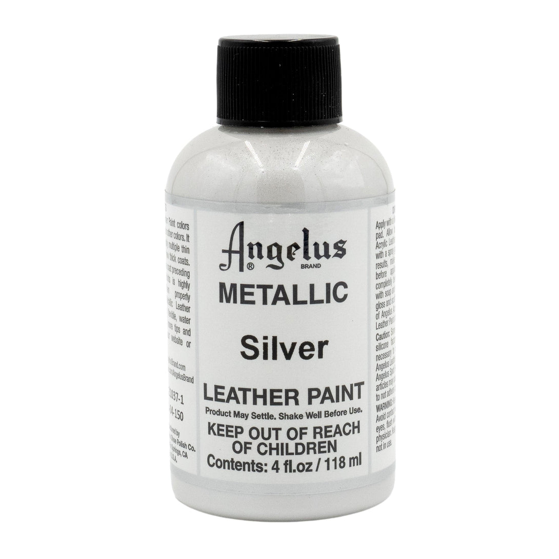 Light Gray Angelus Metallic Paint for Leather Acrylic