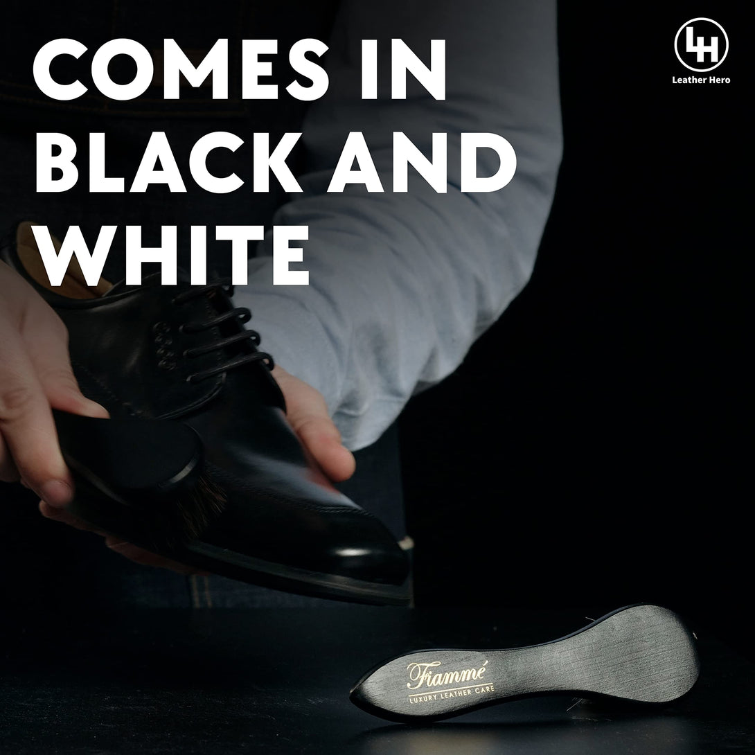 Horsehair Shoe Polish Dauber Applicator Brush Fiamme My Shoe Supplies