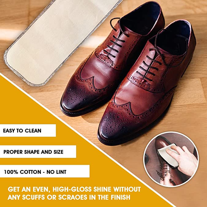 Goldenrod Professional Shoe Shine Buffing Cloth 5"x20"