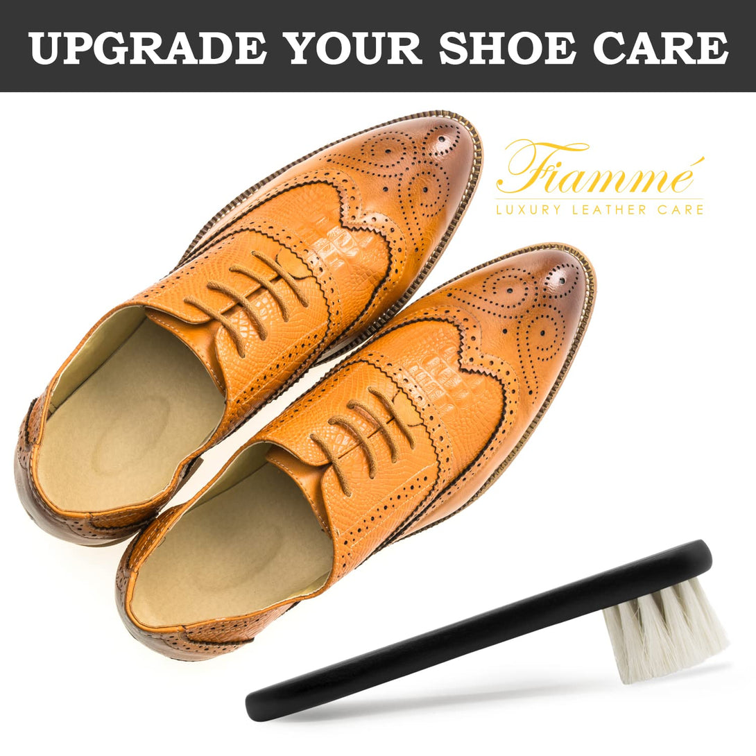 Horsehair Shoe Polish Dauber Applicator Brush Fiamme My Shoe Supplies