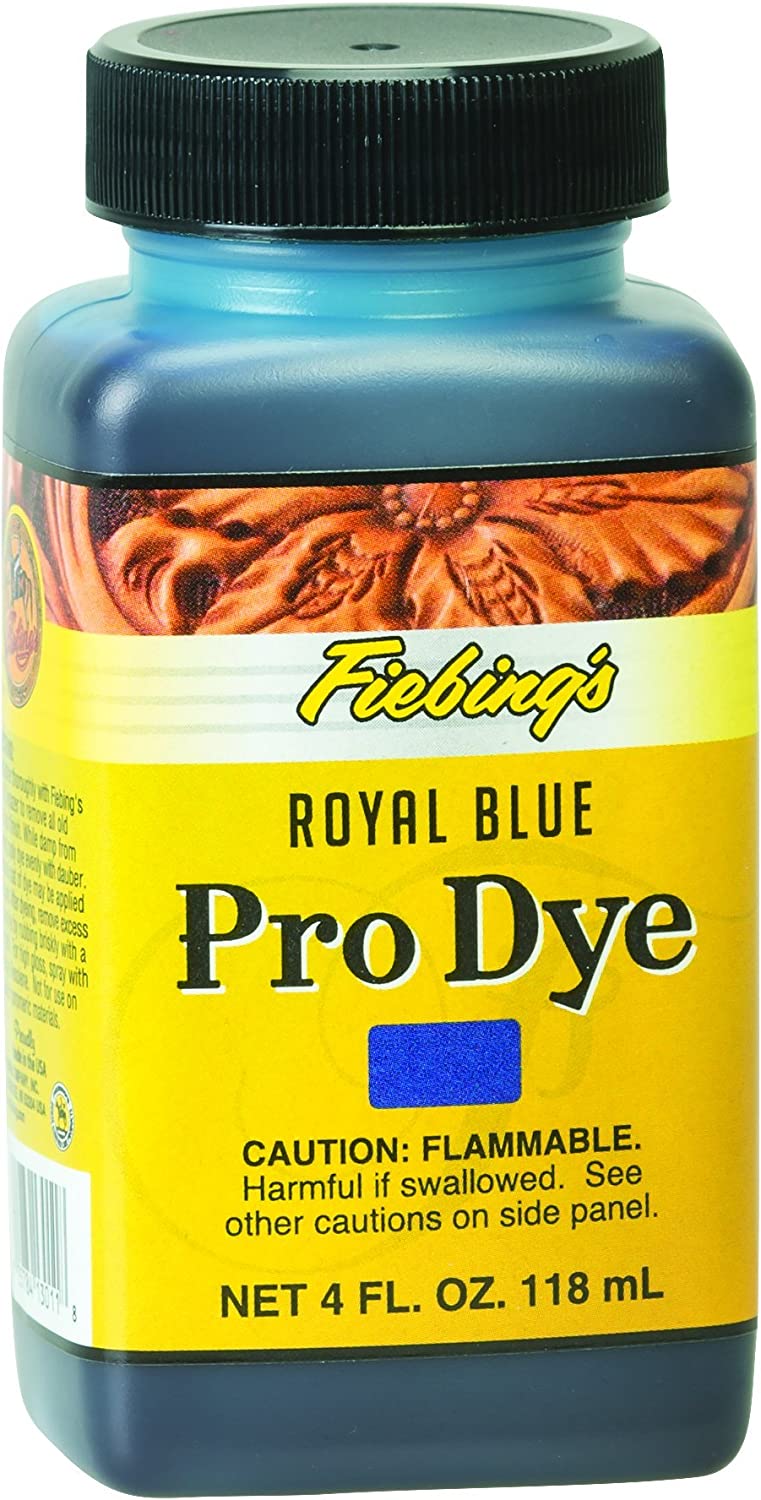 Fiebing's Professional Leather Pro Dye - 4 oz - Royal Blue