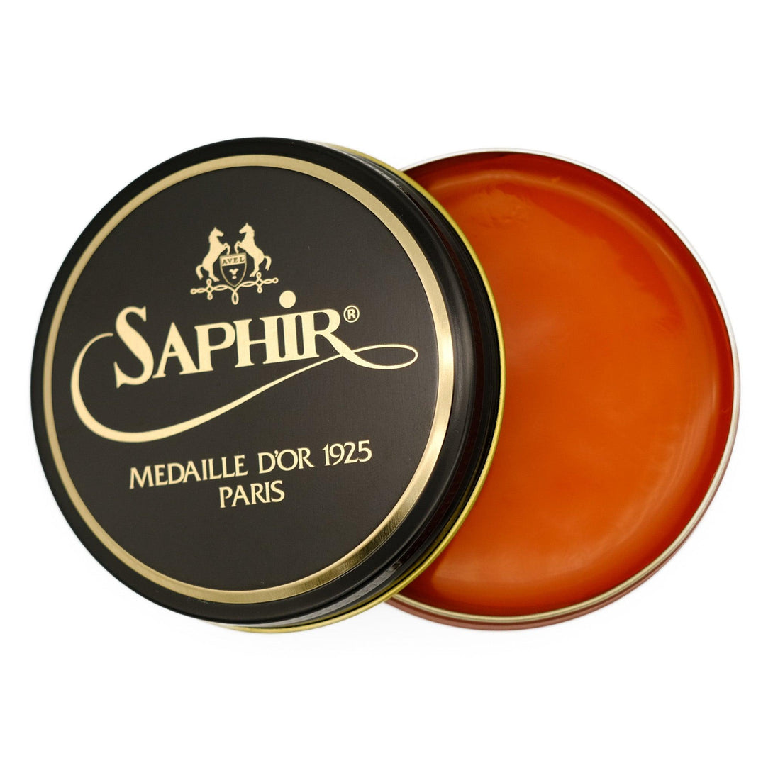 Chocolate Saphir Medaille d'Or Pate de Luxe Shoe Polish Wax - All Colors
