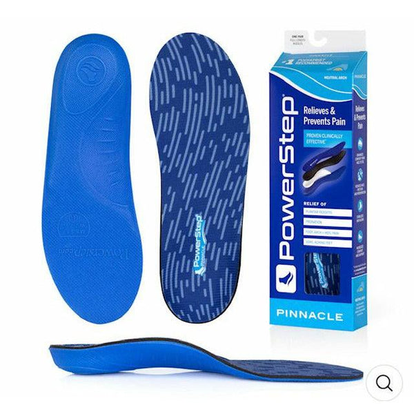 Steel Blue Powerstep Pinnacle Orthotic Insole
