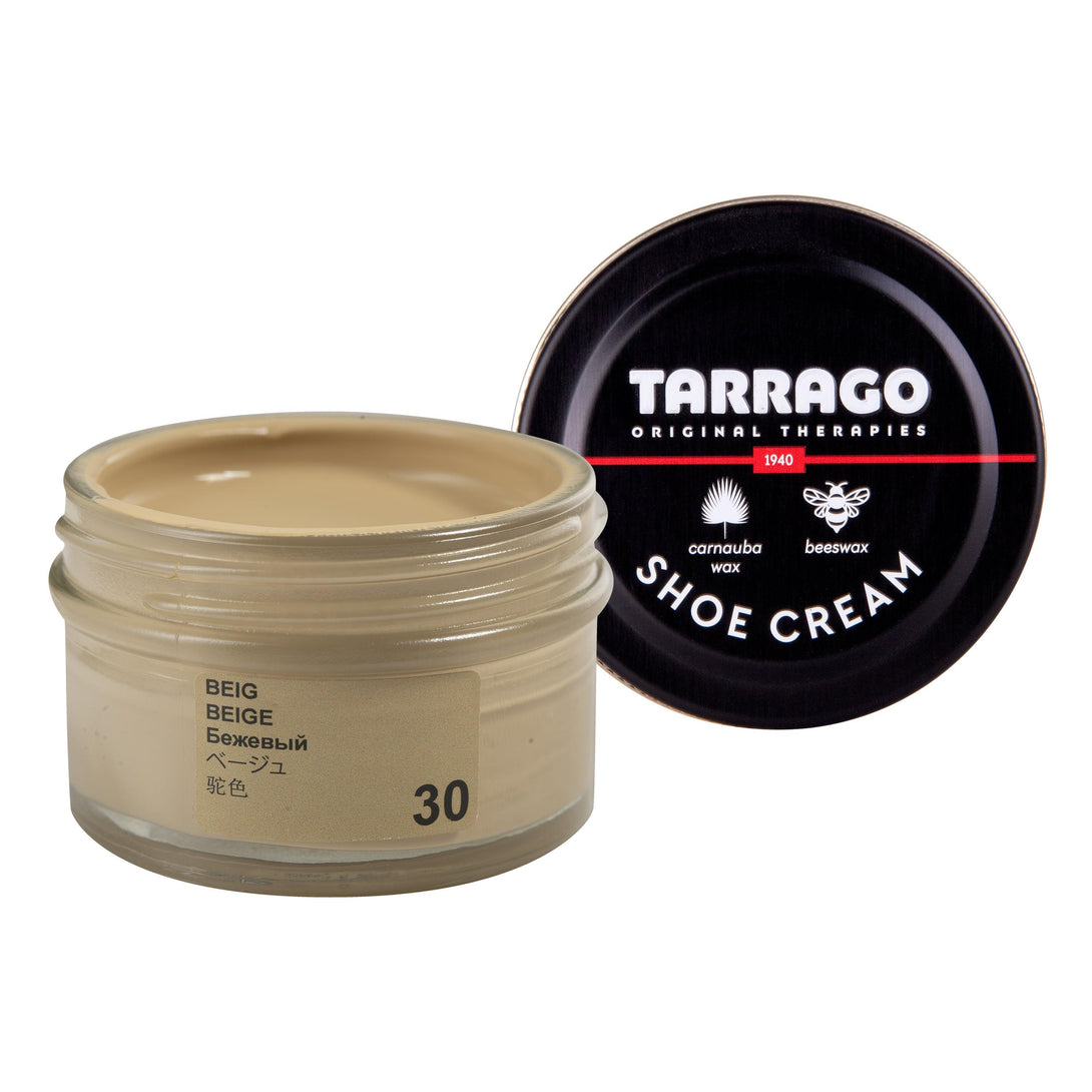 Rosy Brown Tarrago Shoe Cream Leather Polish Jar (50ML) 1.76oz