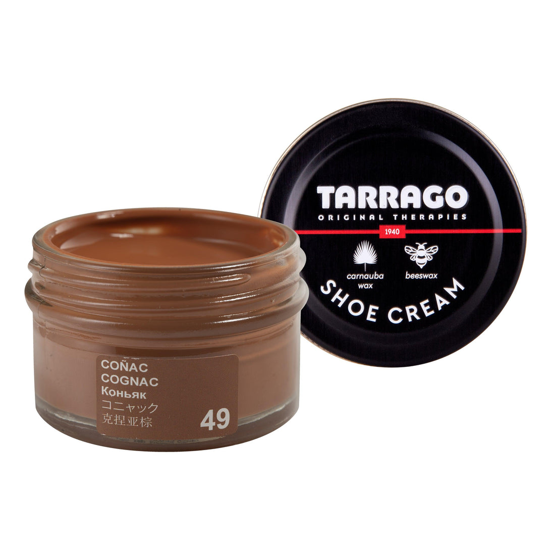 Dark Olive Green Tarrago Shoe Cream Leather Polish Jar (50ML) 1.76oz