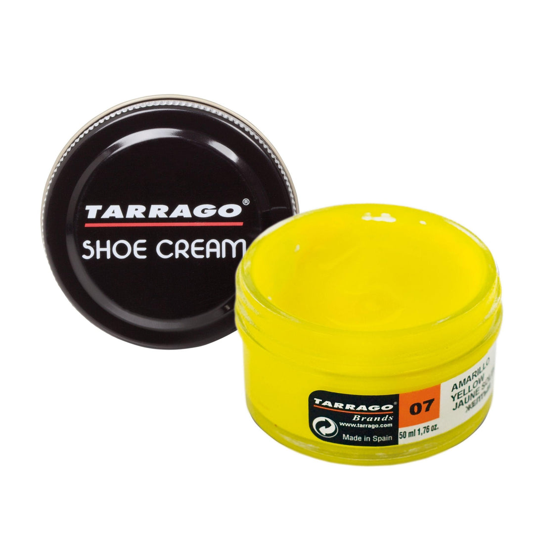 Gold Tarrago Shoe Cream Leather Polish Jar (50ML) 1.76oz