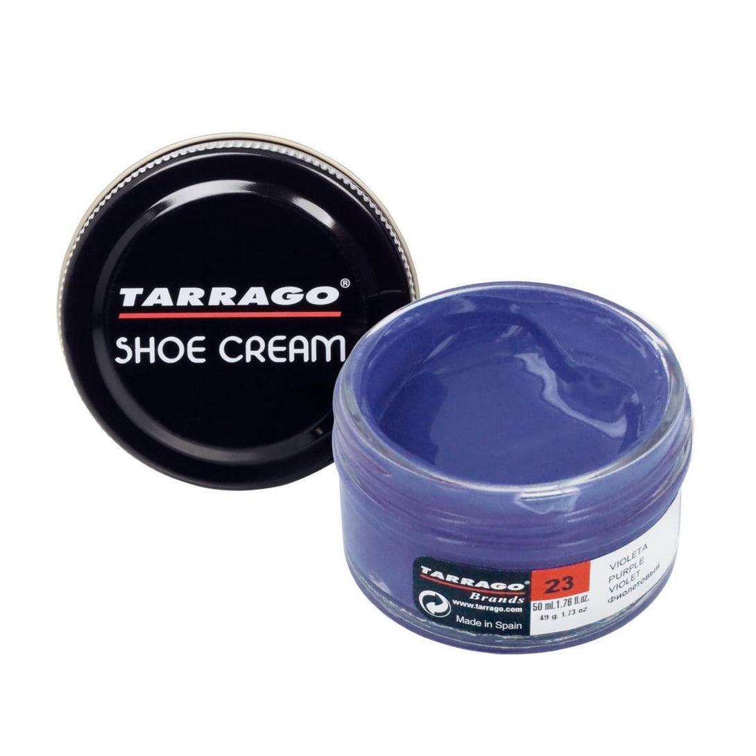 Dark Slate Blue Tarrago Shoe Cream Leather Polish Jar (50ML) 1.76oz