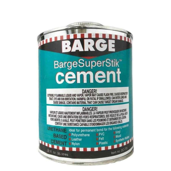BARGE Super Stik Urethane Cement 1 Quart / 32oz can SuperStik