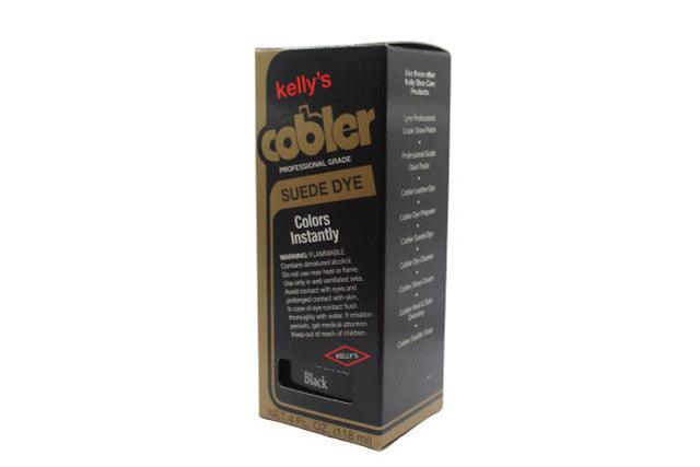 Dark Slate Gray Fiebing's Suede Leather Dye with Applicator-4oz