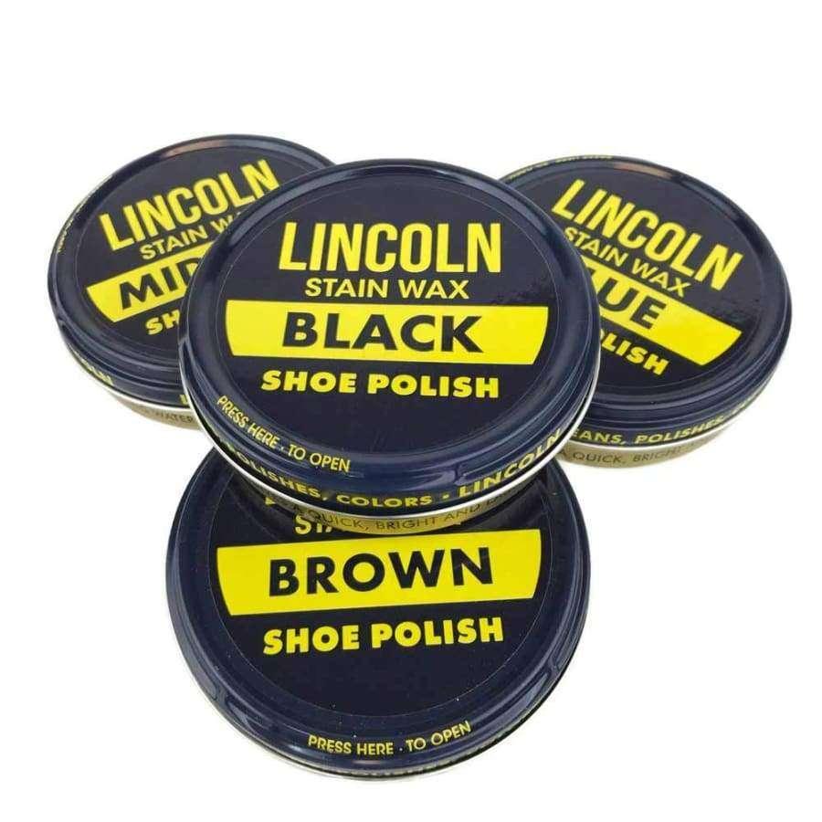Lincoln Shoe Polish & Wax 3oz