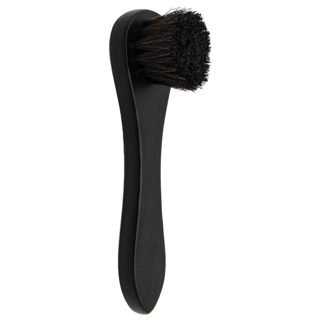 Black Horsehair Shoe Polish Dauber Applicator Brush Fiamme